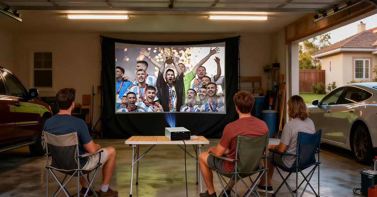 F3 projector-strong cooling system with metal case