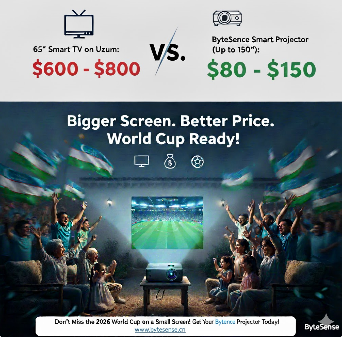 2026 Uzbekistan Projector Market Report: The World Cup Fever